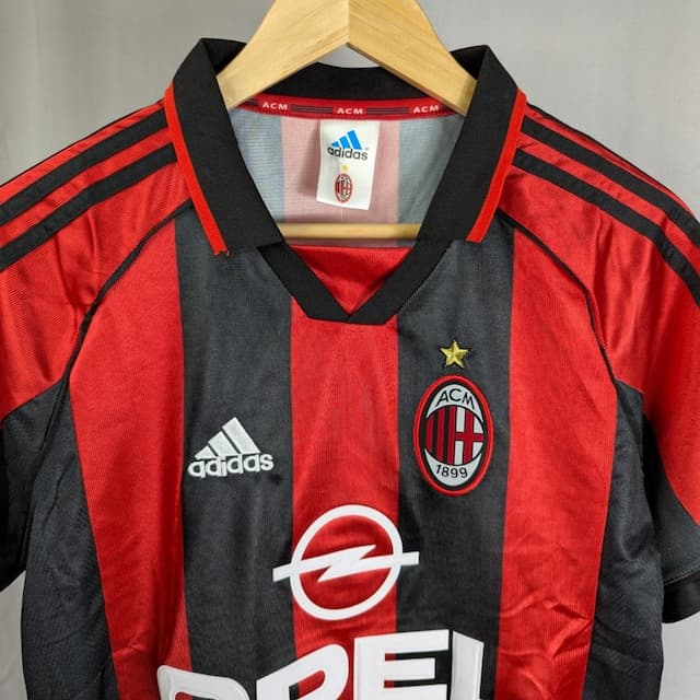 AC Milan Home Kit 1998 Retro Half Sleeve