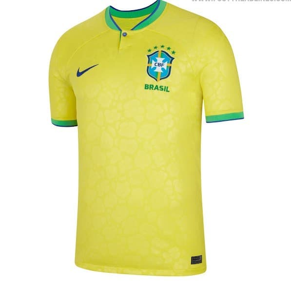 Brasil Home Kit 2022 WC Fan Half