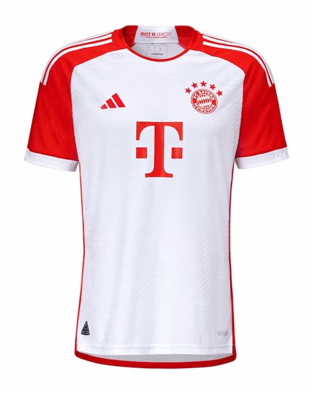 Bayern Home kit 23/24 Half Player Version