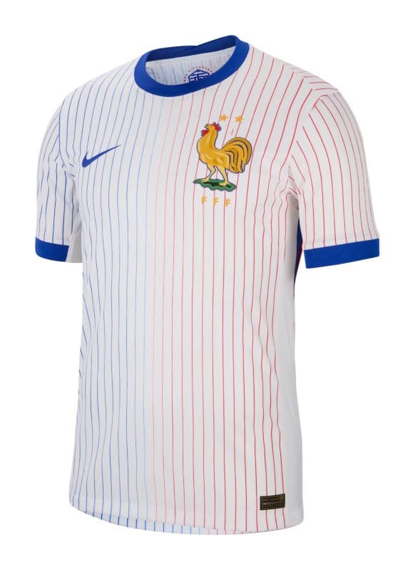 France Away Kit Euro 2024 Half Player Version