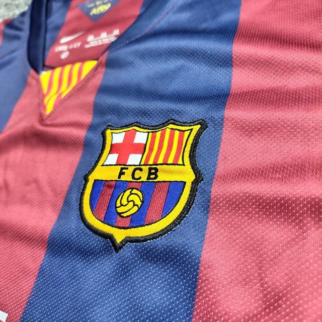 FC Barcelona 2014-2015 Retro Kit Kids