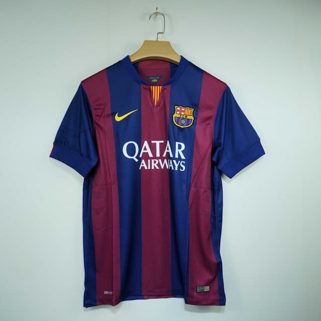Barcelona 2014/15 Home kit Vintage Soccer Jersey