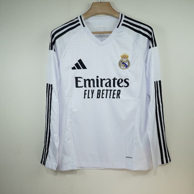 Real Madrid Home Kit 24/25 Full Sleeve