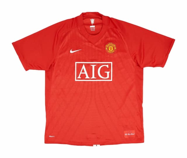 Manchester United Retro Classic Home Kit 2008-09