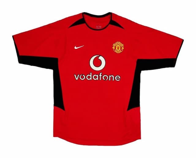 Manchester United 2002/03 Home Kit Half