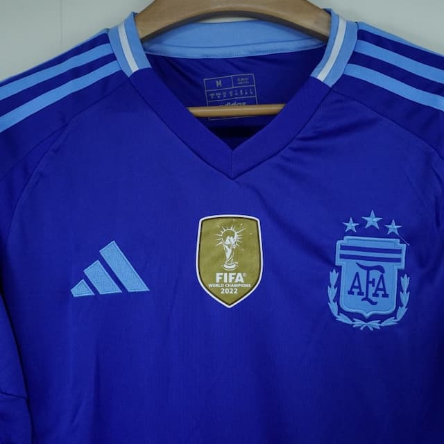 Argentina Away Kit Copa 2024 Full Sleeve