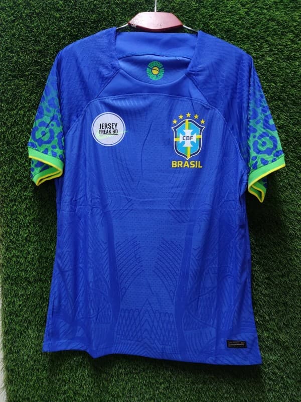 Brasil Away Kit 2022 Half Player Version