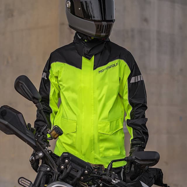MOTOWOLF MDL0403B V4 Raincoats Genuine Product 100% Waterproof