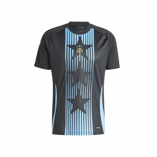 Argentina Black Practice Kit 2025 Fan Half